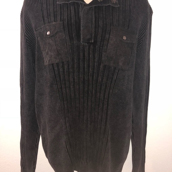 INC International Concepts Mens Black Cardigan XXL - Picture 3 of 5